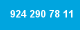 924 290 78 11 924 290 78 11